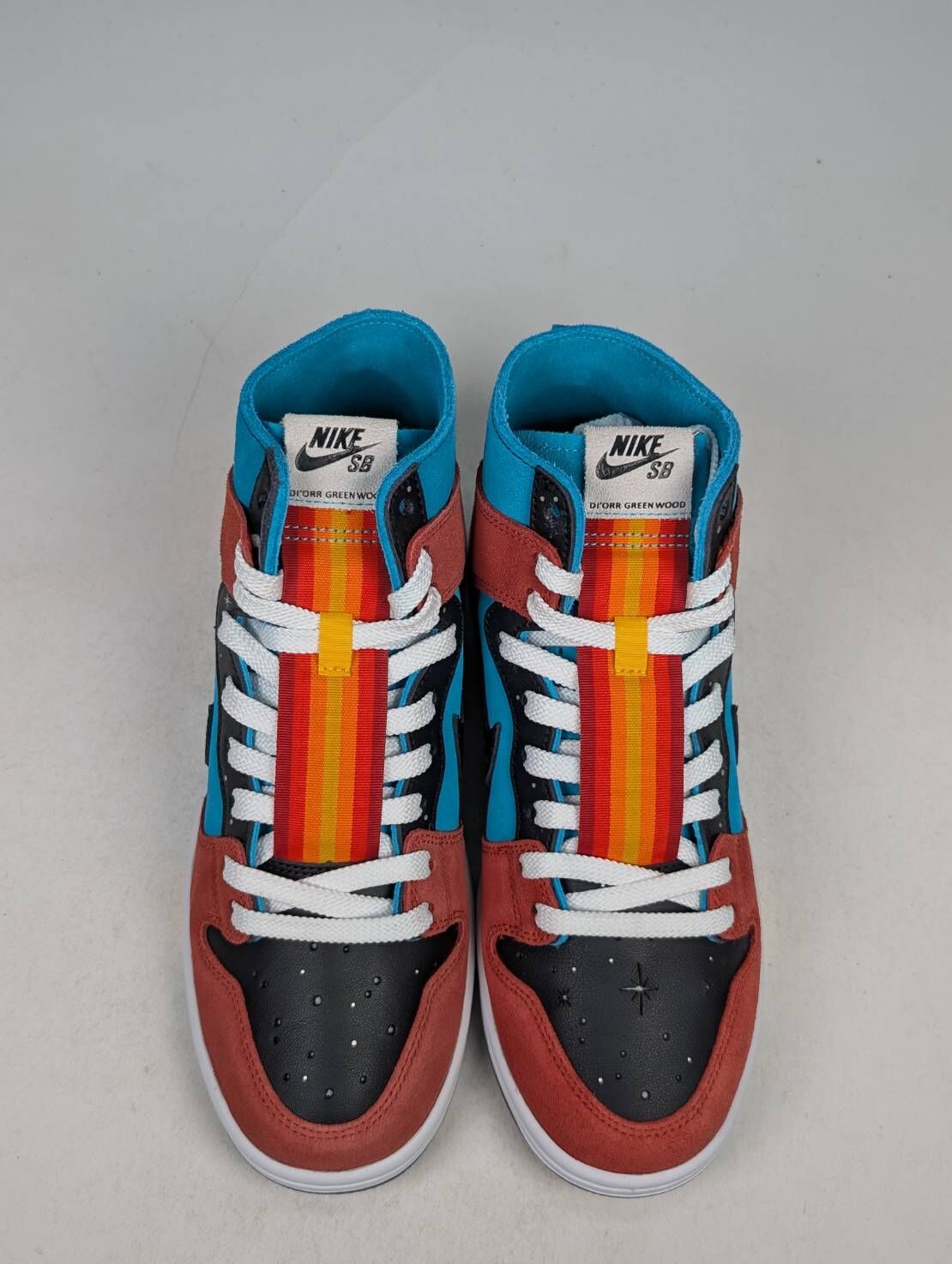 微瑕疵-左右腳鞋面色差 FQ1775-400 M8 Nike X Diorr Greenwood SB Dunk Hi Decon QS