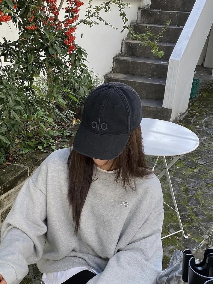 alo Washed Off-Duty Cap 水洗 復古 刷舊 棒球帽 JISOO 金智秀代言同款 / 預購