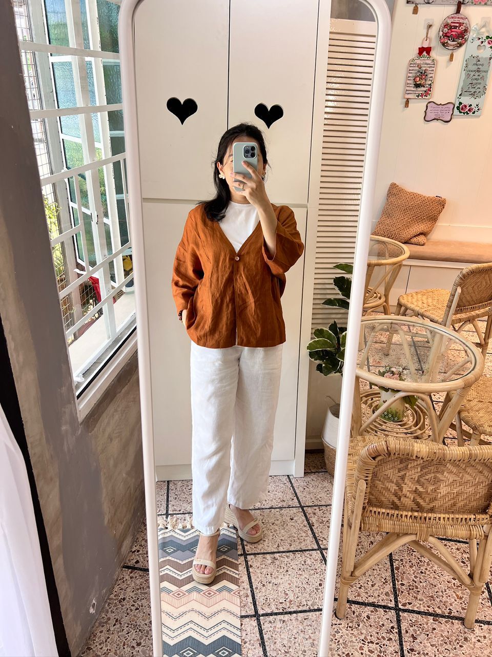 B4315 RM119 ▶️單扣外套 👉B:130cm L:61cm