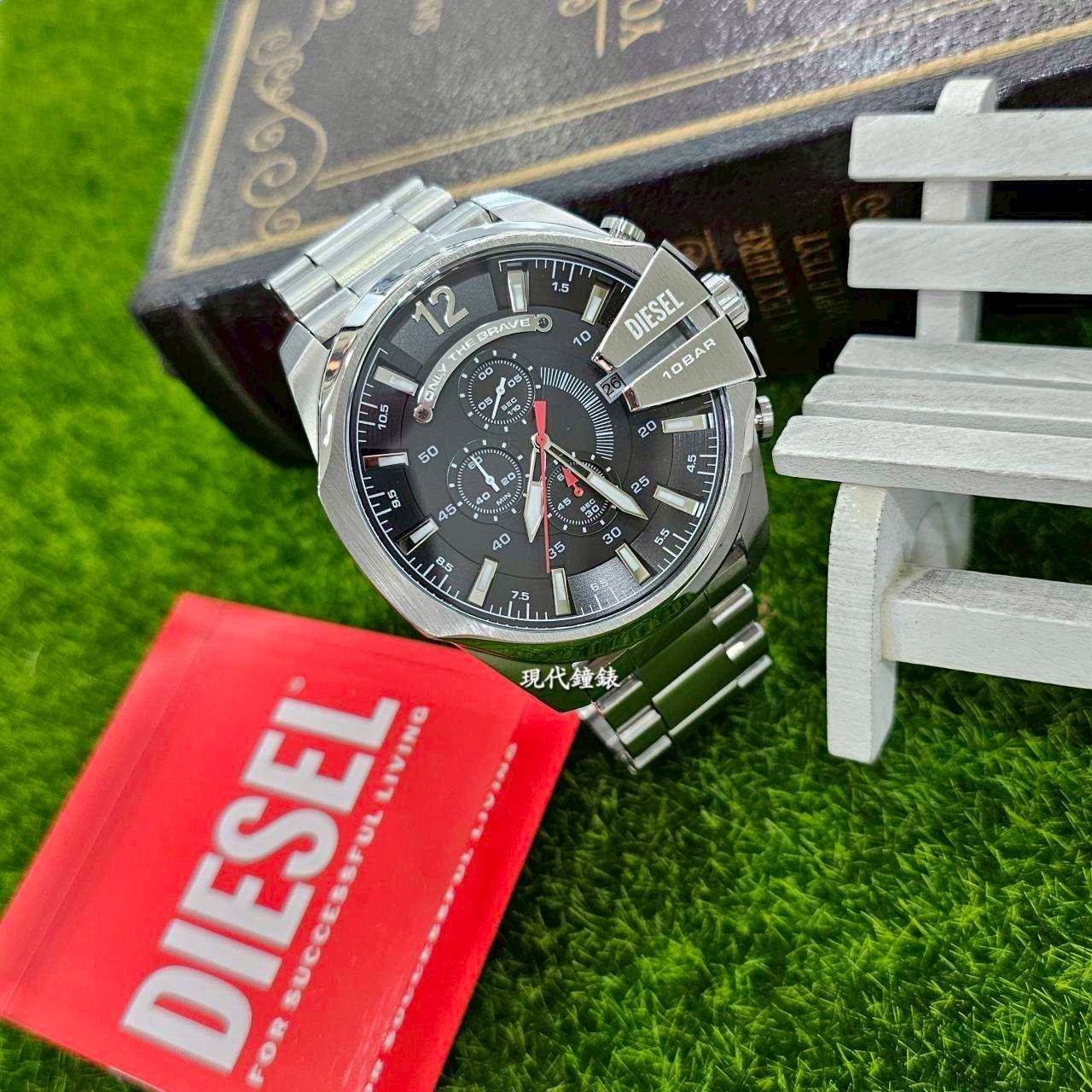 【DIESEL】Brave-狼犬DZ4308 52mm 現代鐘錶