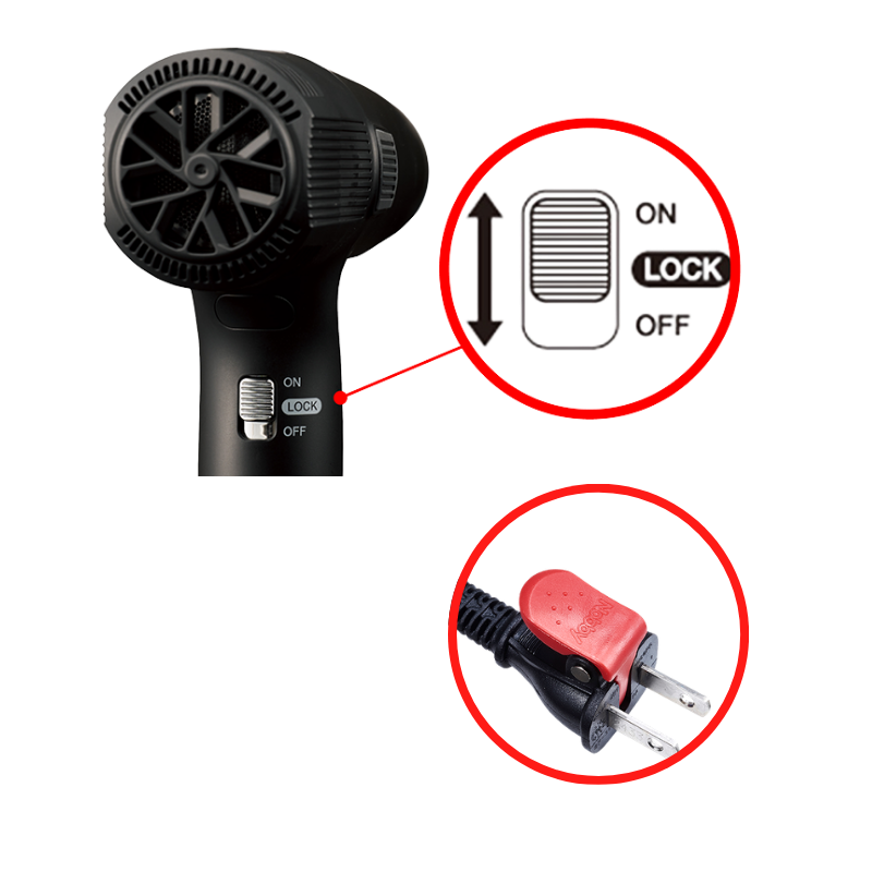 Nobby NB950 LOCK 鎖定與易拔插頭設計