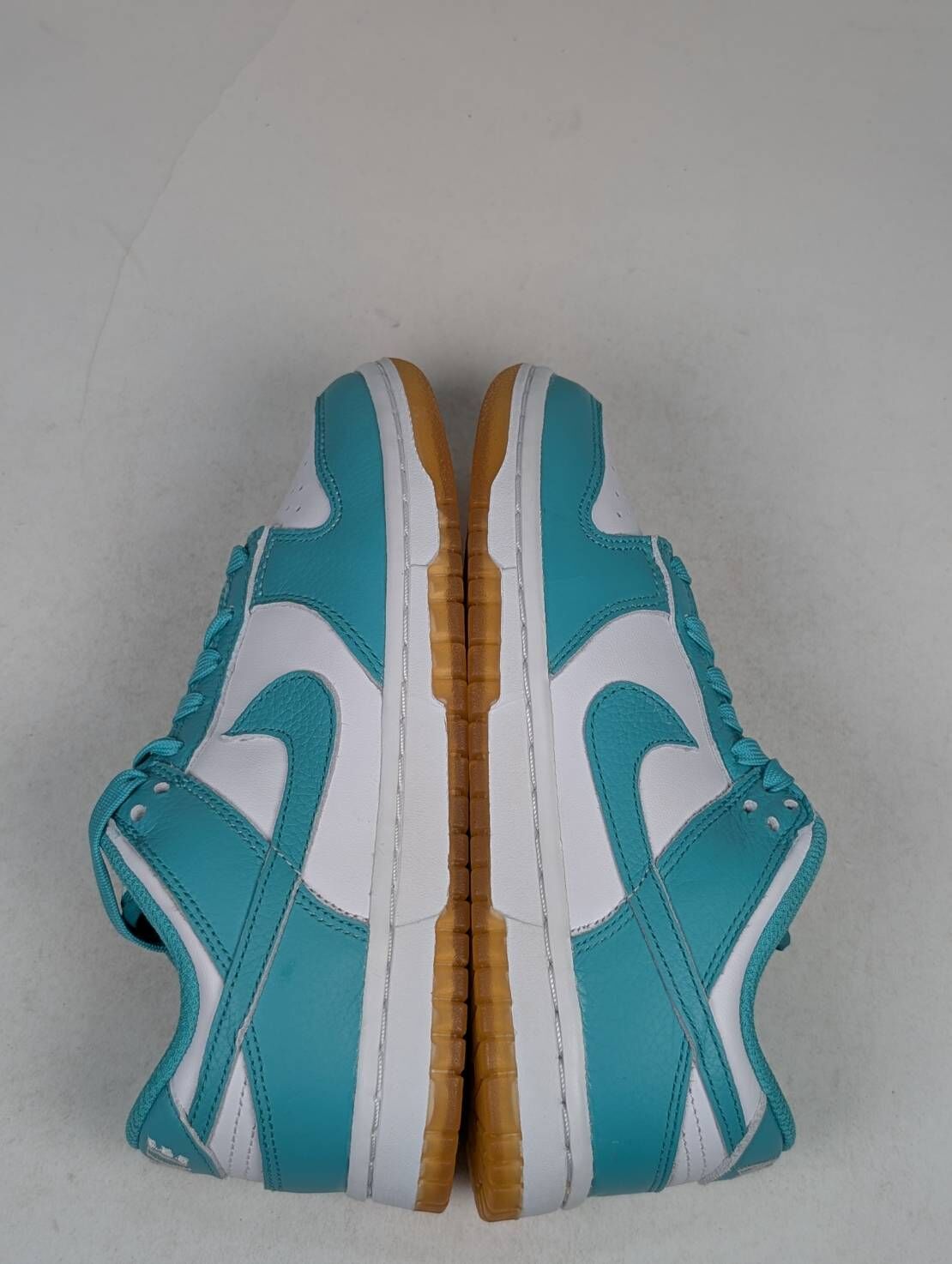 微瑕疵-左腳鞋頭小汙漬 DV2190-100 W5 Nike Dunk Low W " Teal Zeal " 女款 蒂芬妮綠 焦糖底