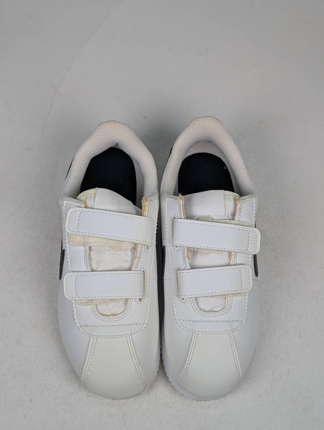 微瑕疵-左右腳鞋面泛黃 904767-102 2Y Nike Cortez Basic SL 中童 阿甘 魔鬼氈