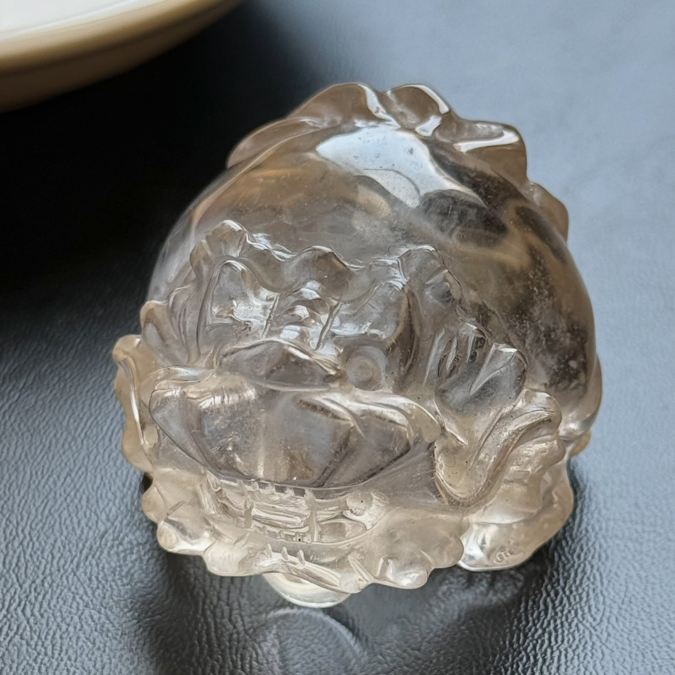 [原石] 白水晶 龍龜 水晶擺飾