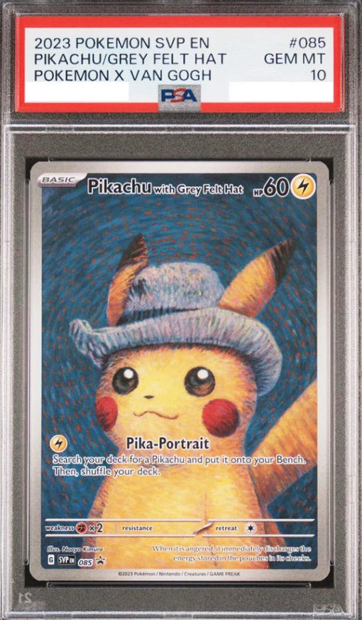 POKEMON ENGLISH SVP EN 085 PROMO VAN GOGH PSA10