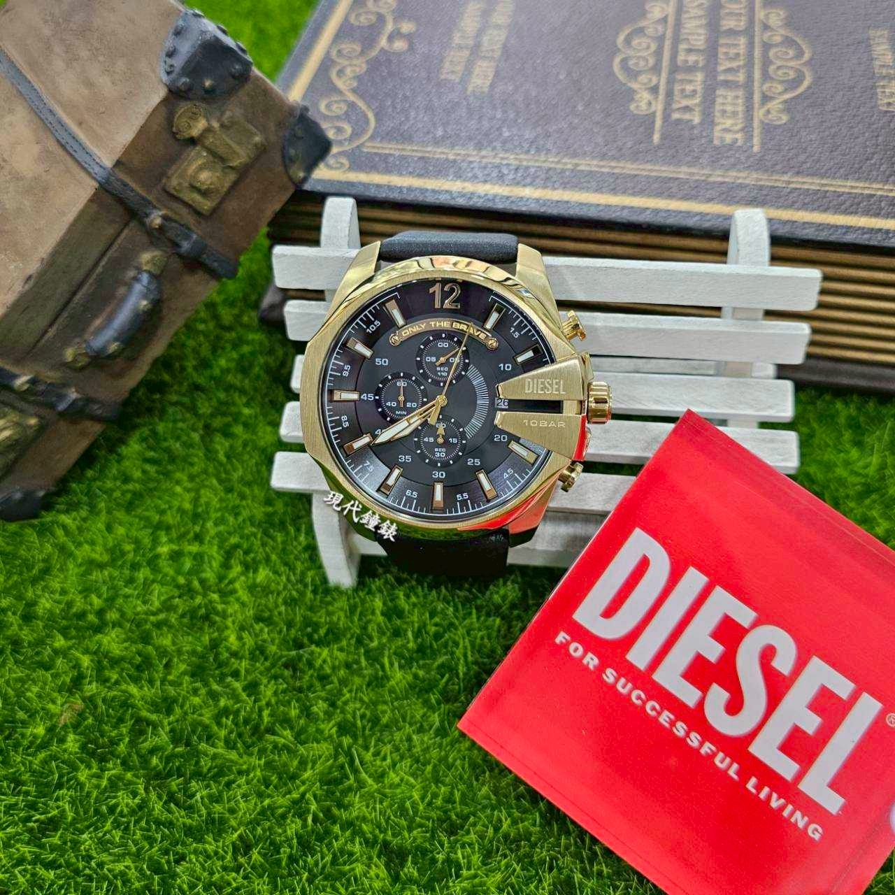 【DIESEL】Brave-獅王DZ4344 52mm 現代鐘錶
