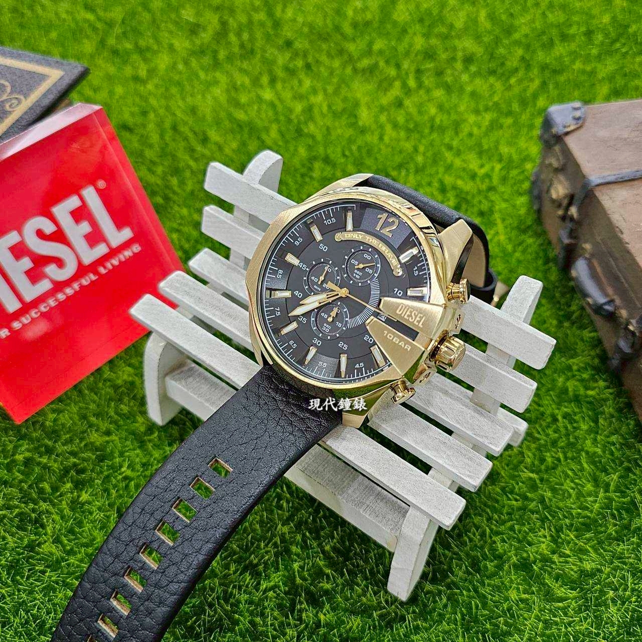 【DIESEL】Brave-獅王DZ4344 52mm 現代鐘錶