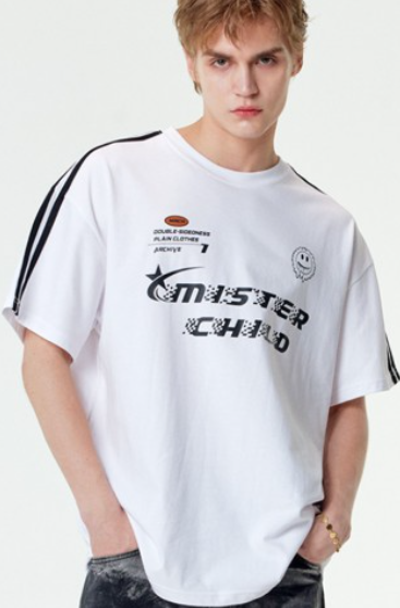 CR260504-R59 UNIFORM MESH T-SHIRTS (WHITE)
