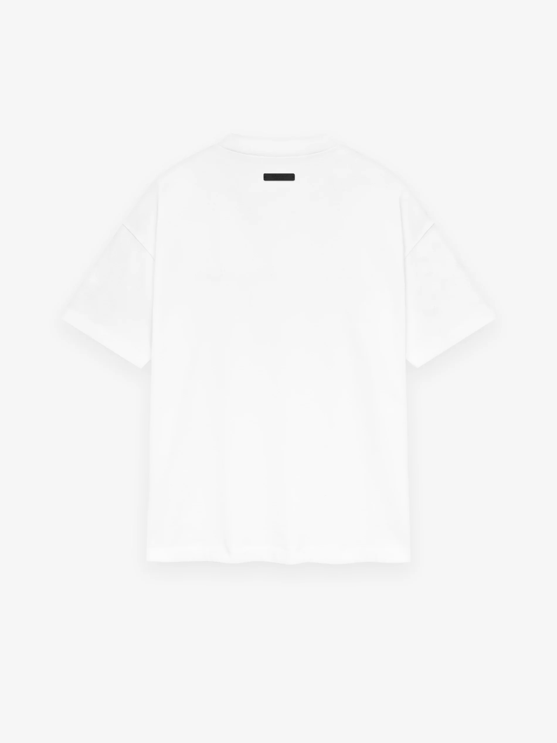 Fear Of God Essentials SS26 Classic Fit Tee Bright White 前面LOGO款