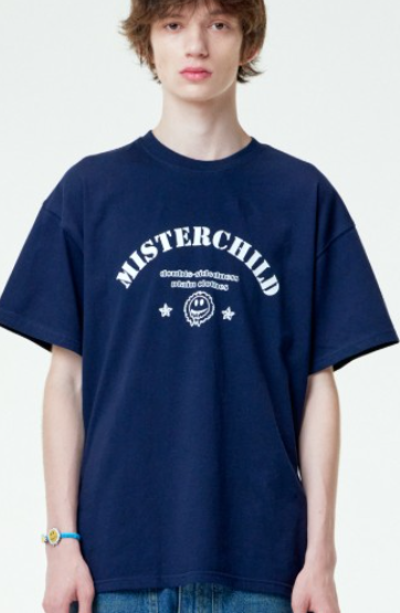 CR260504-R67 ARCH MC T-SHIRTS (NAVY)