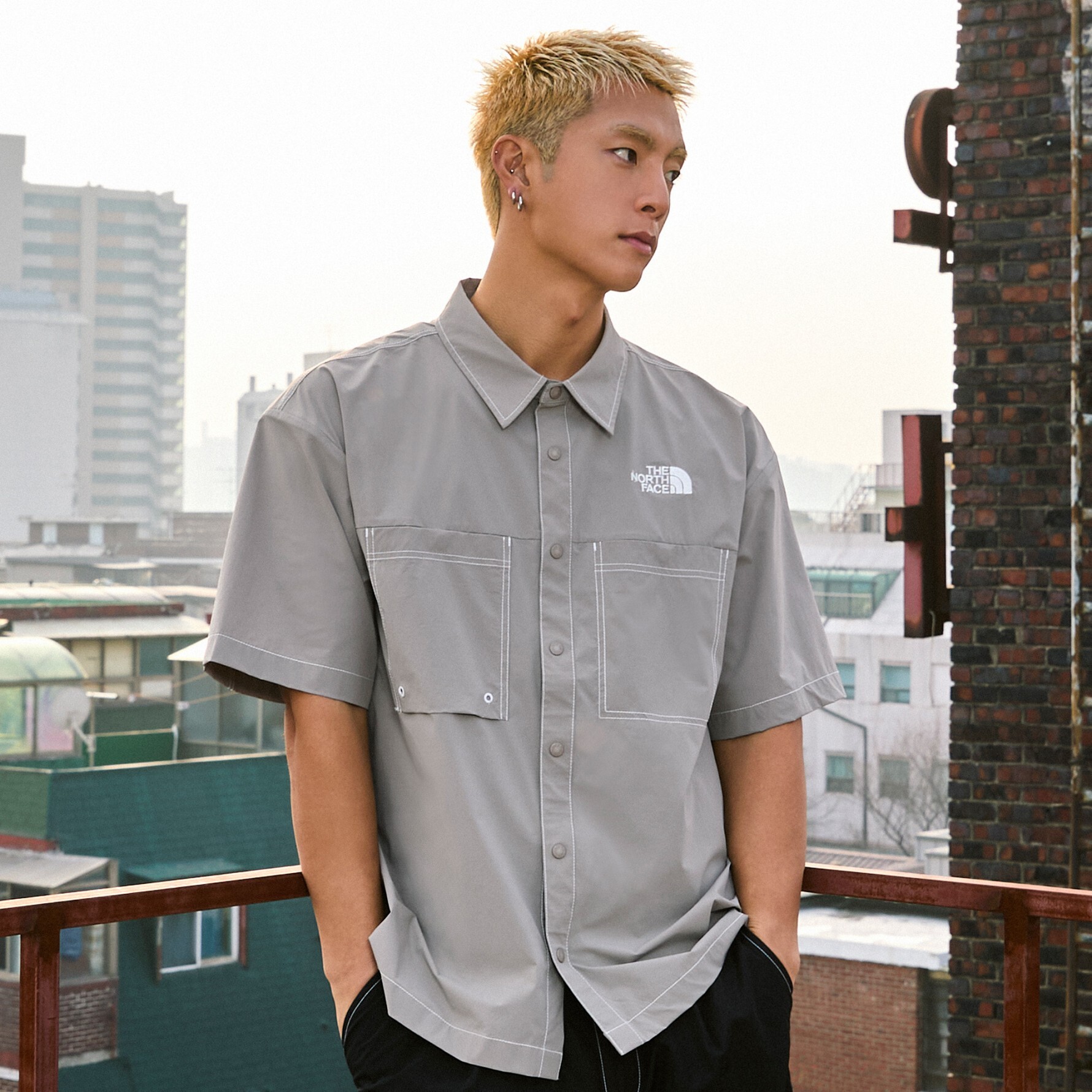 【代購】The North Face 26SS ICEPULSE 涼感機能短袖襯衫 NH8SS01