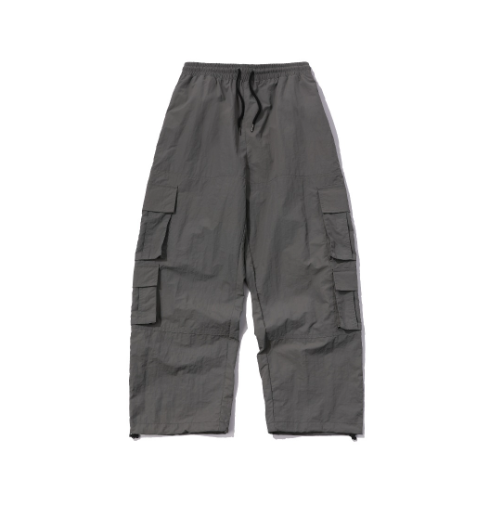 CR260504-R78 MULTI CARGO PANTS (GREY)