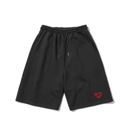 CR260504-R81 PIGMENT BERMUDA PANTS (BLACK)