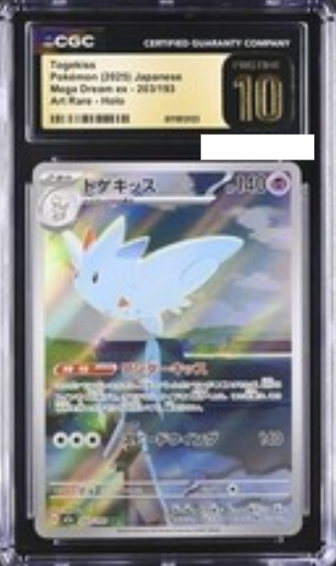 POKEMON JAPANESE M2A 203/193 AR CGC10