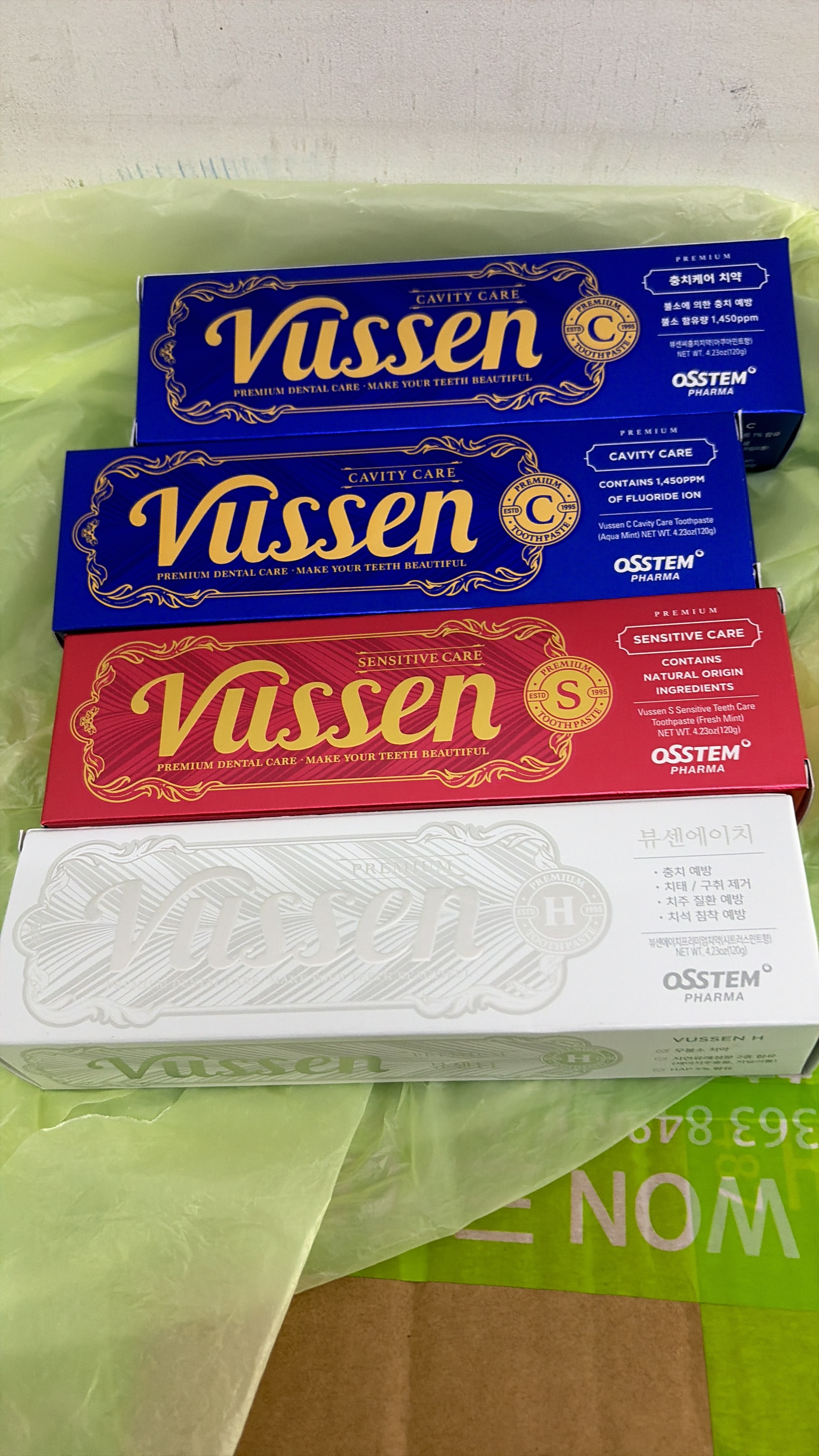 現貨 Vussen大支裝牙膏120g