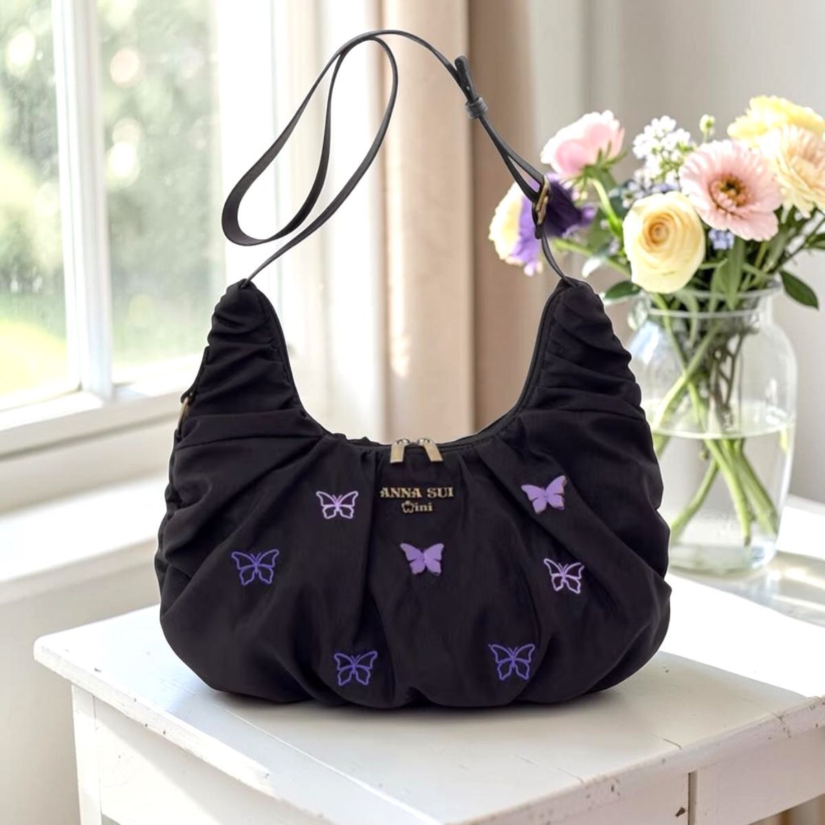 26093 -AS Anna Sui Mini Croissant 型兩用袋 #JP-AS26