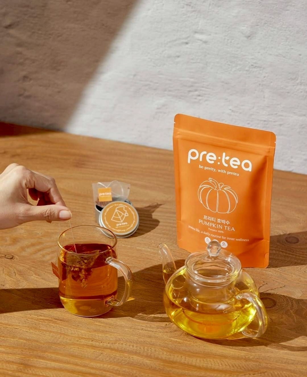 <限時開團⚡️> 🇰🇷PRETEA-消水腫南瓜茶🎃 (20入/包)