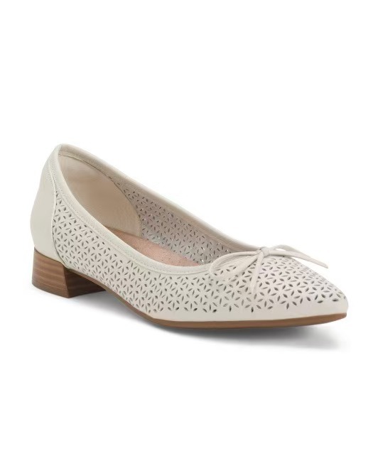 【預購】Clarks  H050512 修身尖頭皮革平底鞋