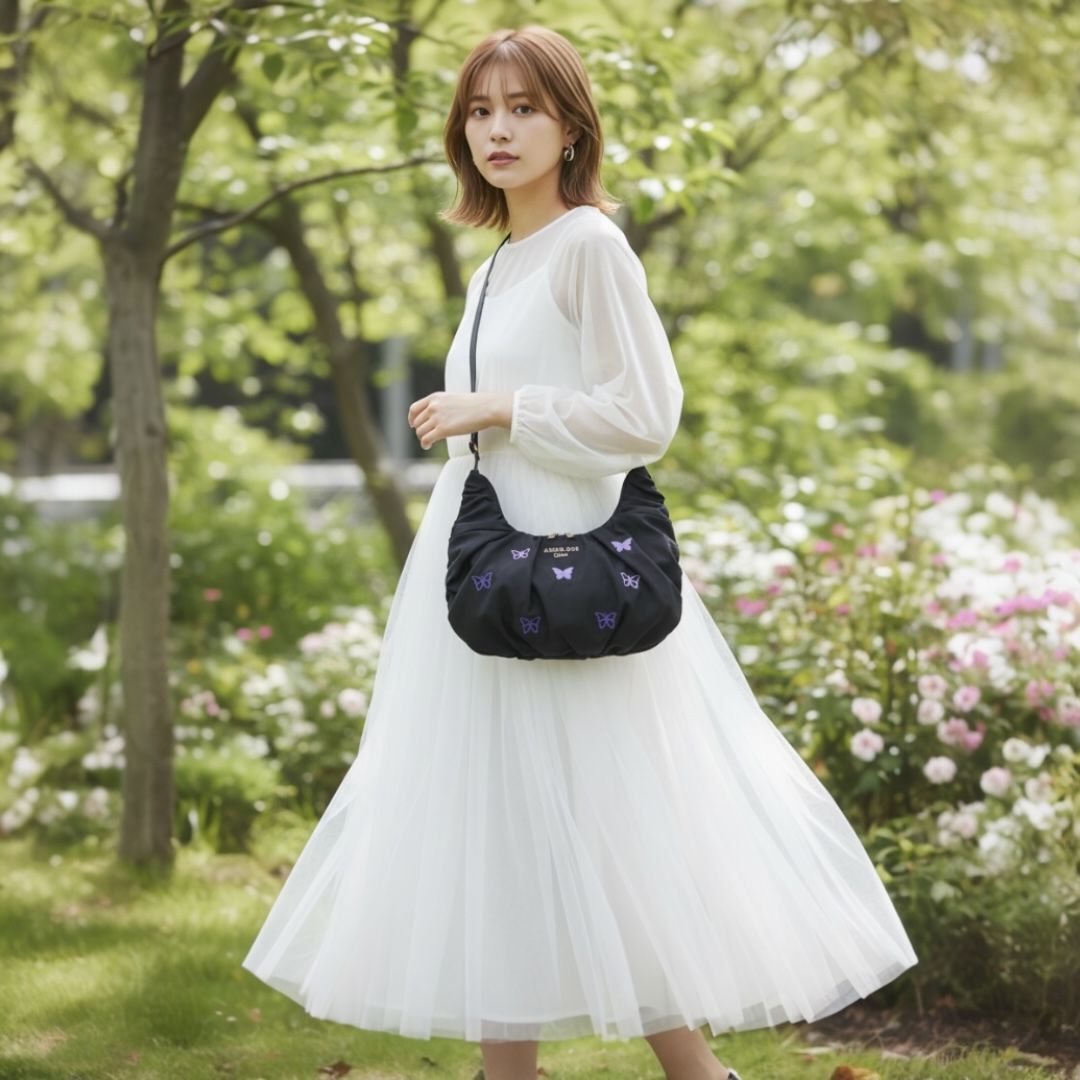 26093 -AS Anna Sui Mini Croissant 型兩用袋 #JP-AS26