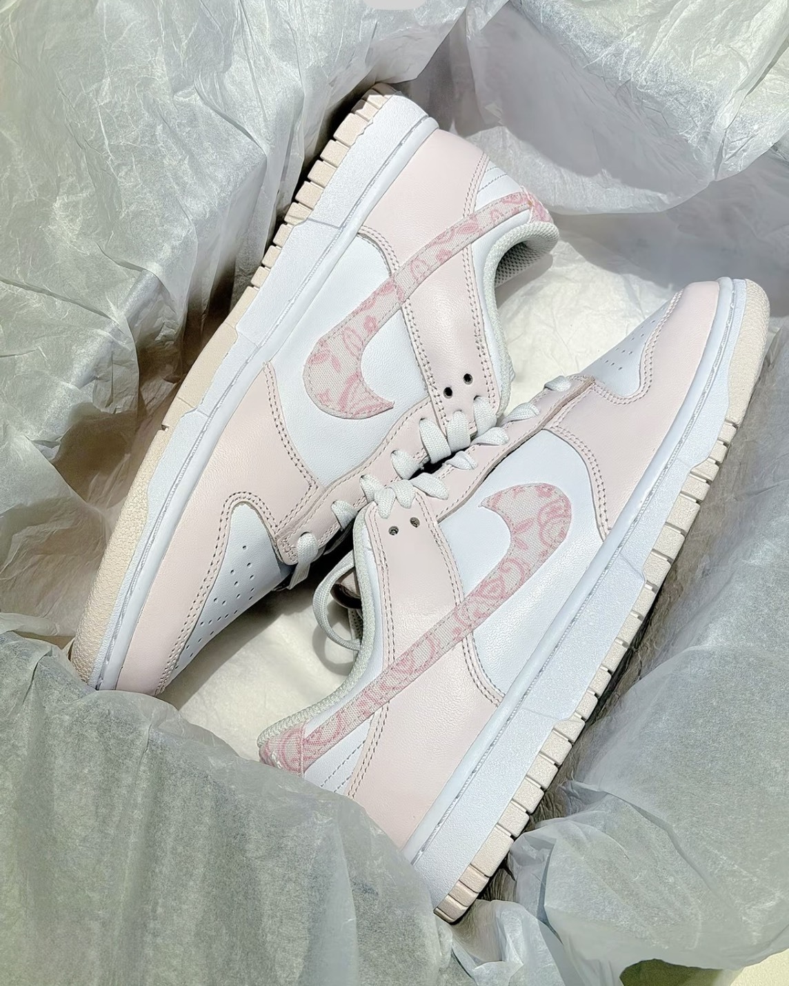 Nike Dunk Low "Pink Paisley" 變形蟲 櫻花粉 腰果花