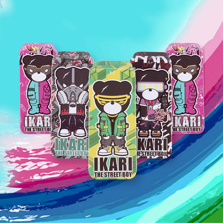 Ikarikuma 炫彩 彈片收納盒