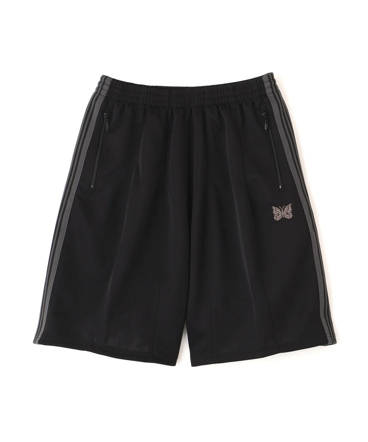 現貨|NEEDLES 別注H.D Track Shorts - Poly Smooth BLACK