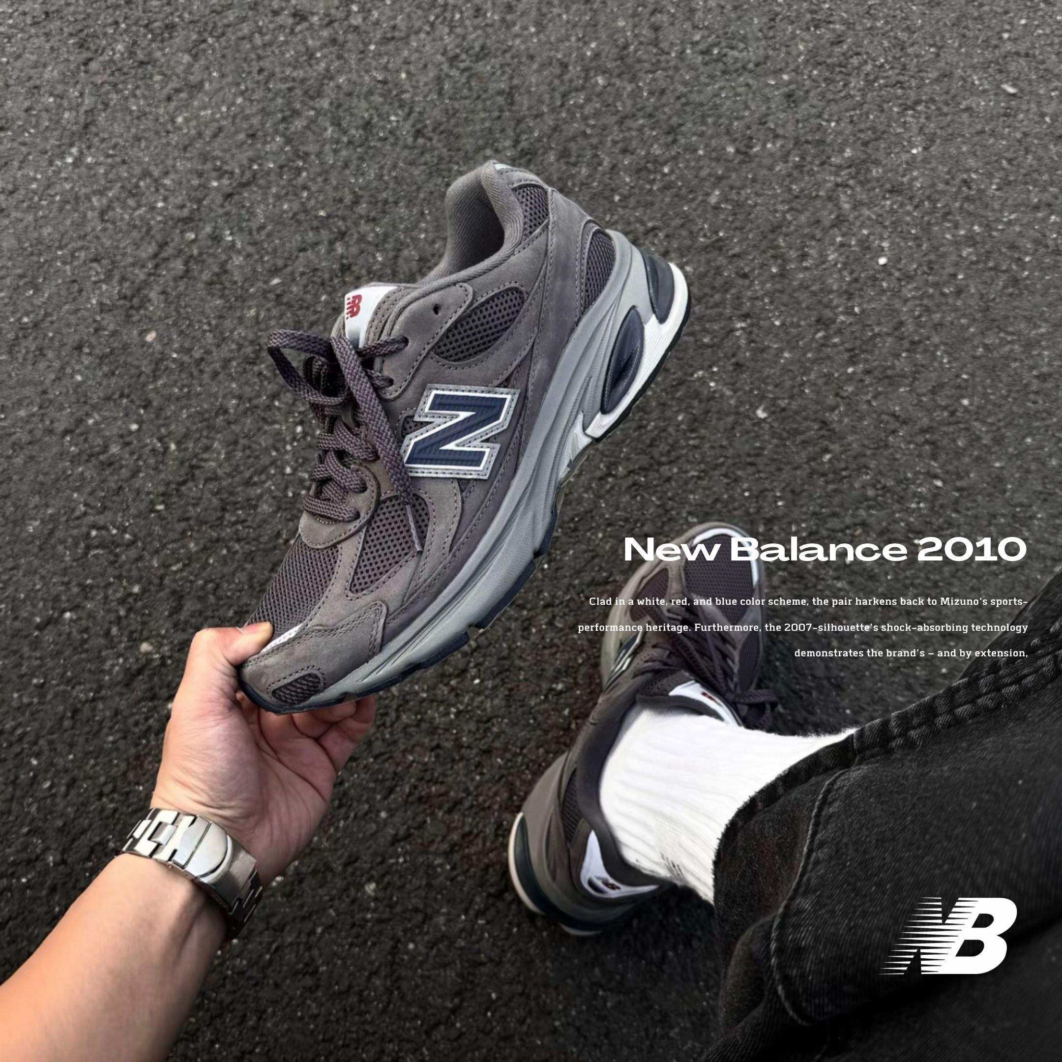 NICEDAY 代購 New Balance NB 2010 深灰 120週年 限定款 情侶鞋 休閒 百搭 韓系 U20103YT