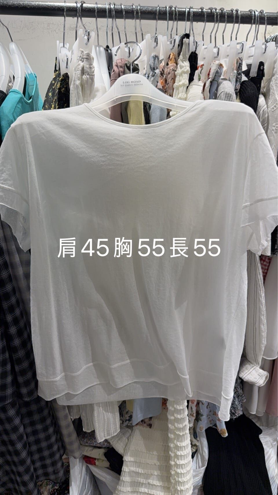 LR6209 雙縫線透薄Tee