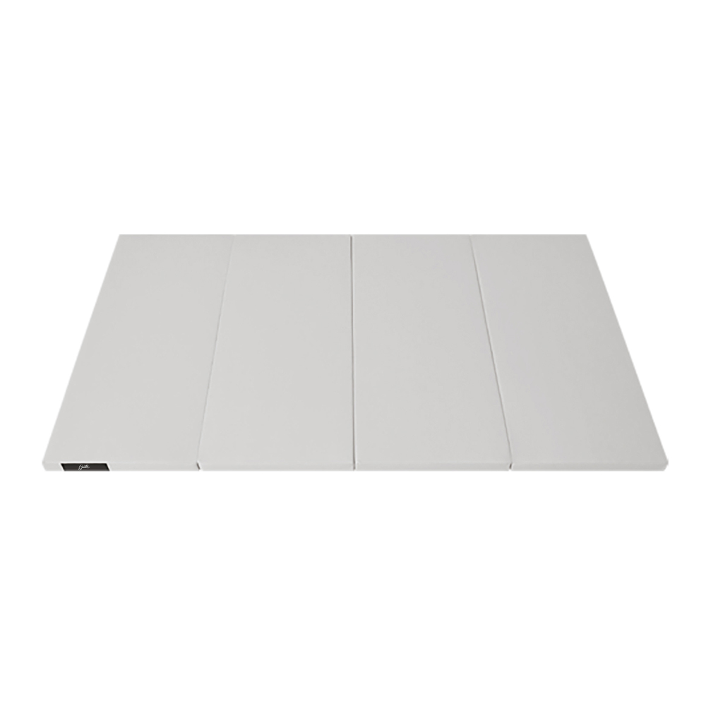 gunite 韓製超厚4cm兒童抗菌摺疊遊戲地墊 160×120×4cm（北歐灰）｜無毒無味｜超降躁