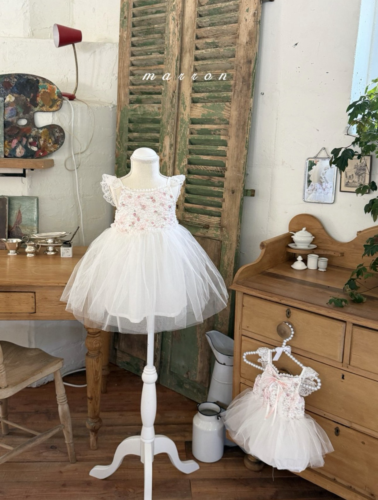 Marron Muelle Dress
