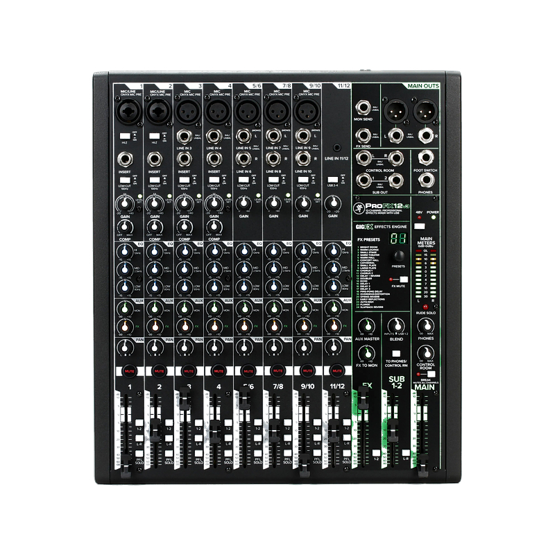 Mackie ProFX12v3｜效果混音器
