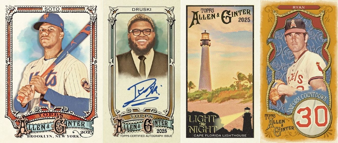 Topps 2025 Allen & Ginter Baseball Value Box 球員卡 卡盒