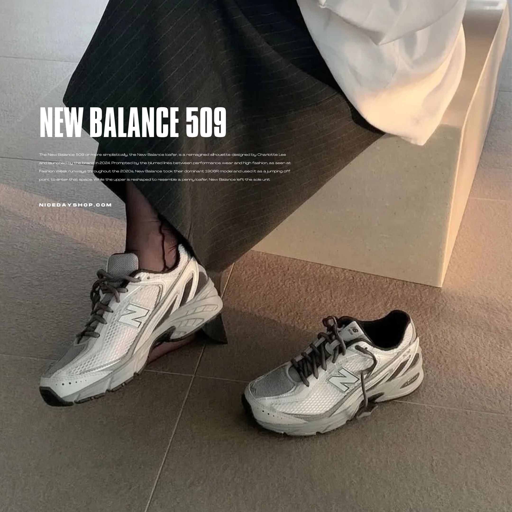 NICEDAY 代購 New Balance NB 509 灰色 黑色 低筒 老爹鞋 百搭 韓系穿搭 U509GW