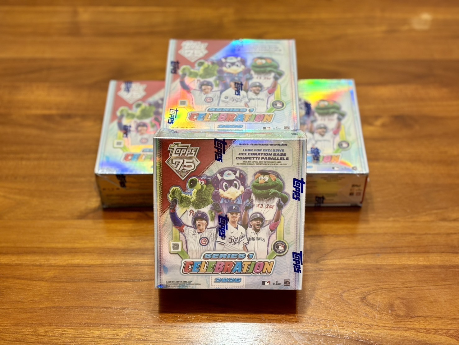 Topps 2026 Series 1 Celebration Baseball Mega Box 球員卡 卡盒