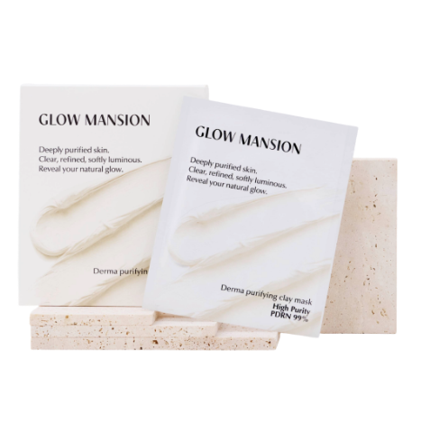 CR20260504-G5 Glow Mansion Derma Purifying Clay Mask (15g x 5 Sheets) (EXP:2029)