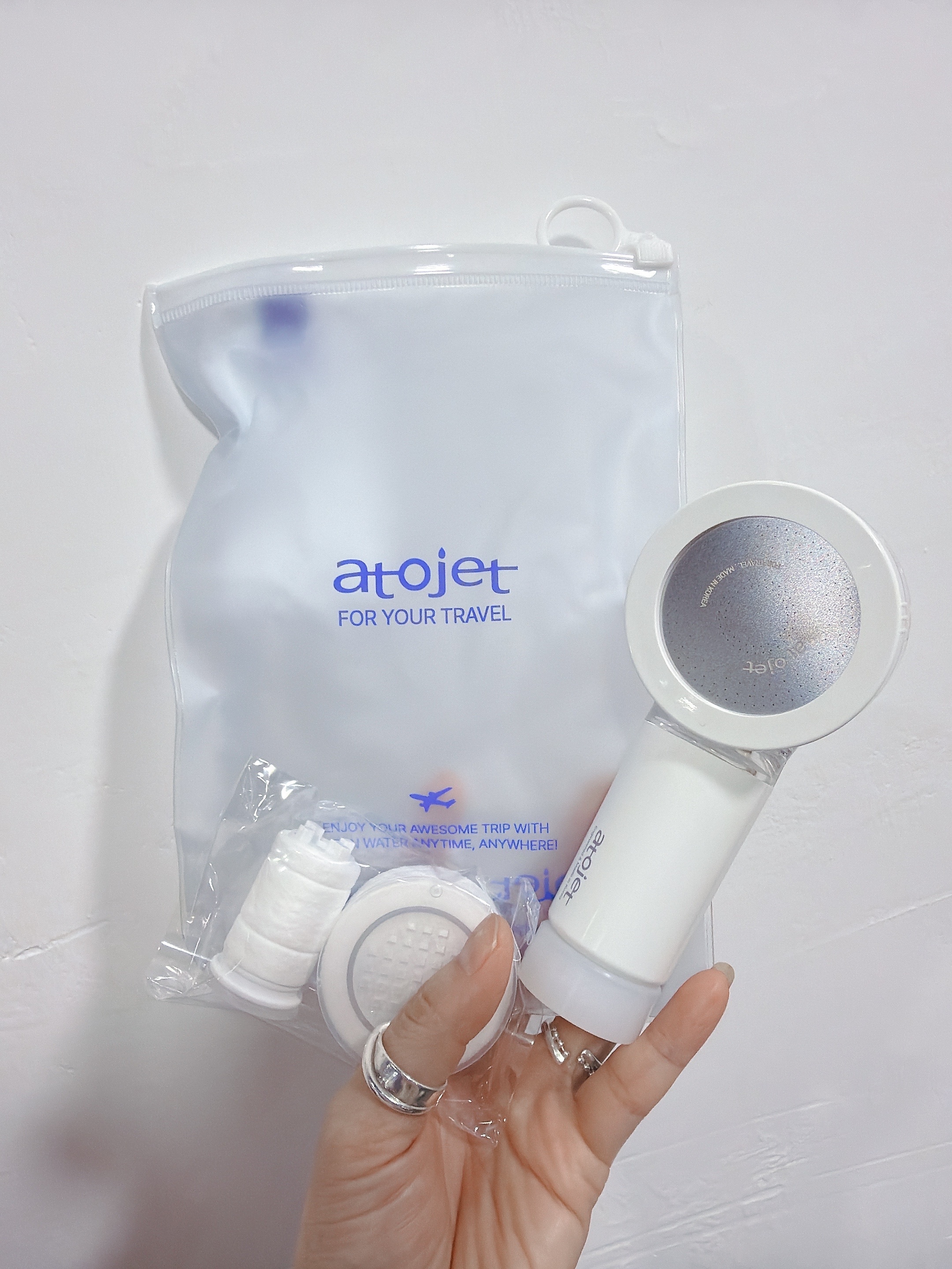 Atojet - 第三代旅行用迷你蓮蓬頭【出外旅行必備既淨水神器】⭐️今團截單日：11/5， 下午5：00⭐️不設退換