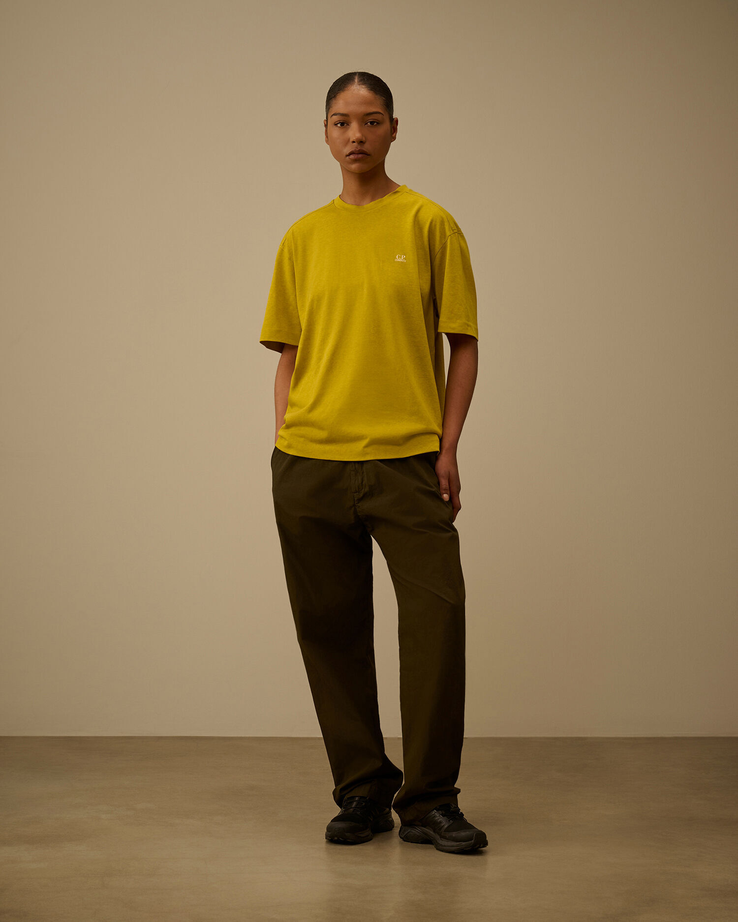【代購】CP COMPANY 20/1 厚磅棉質Logo短袖T恤 質感上衣