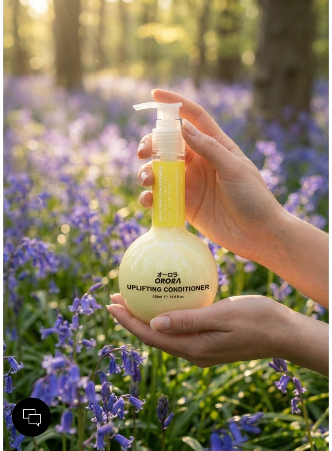日本Orora藍鈴強韌護髮素350ml - 清新藍鈴花香