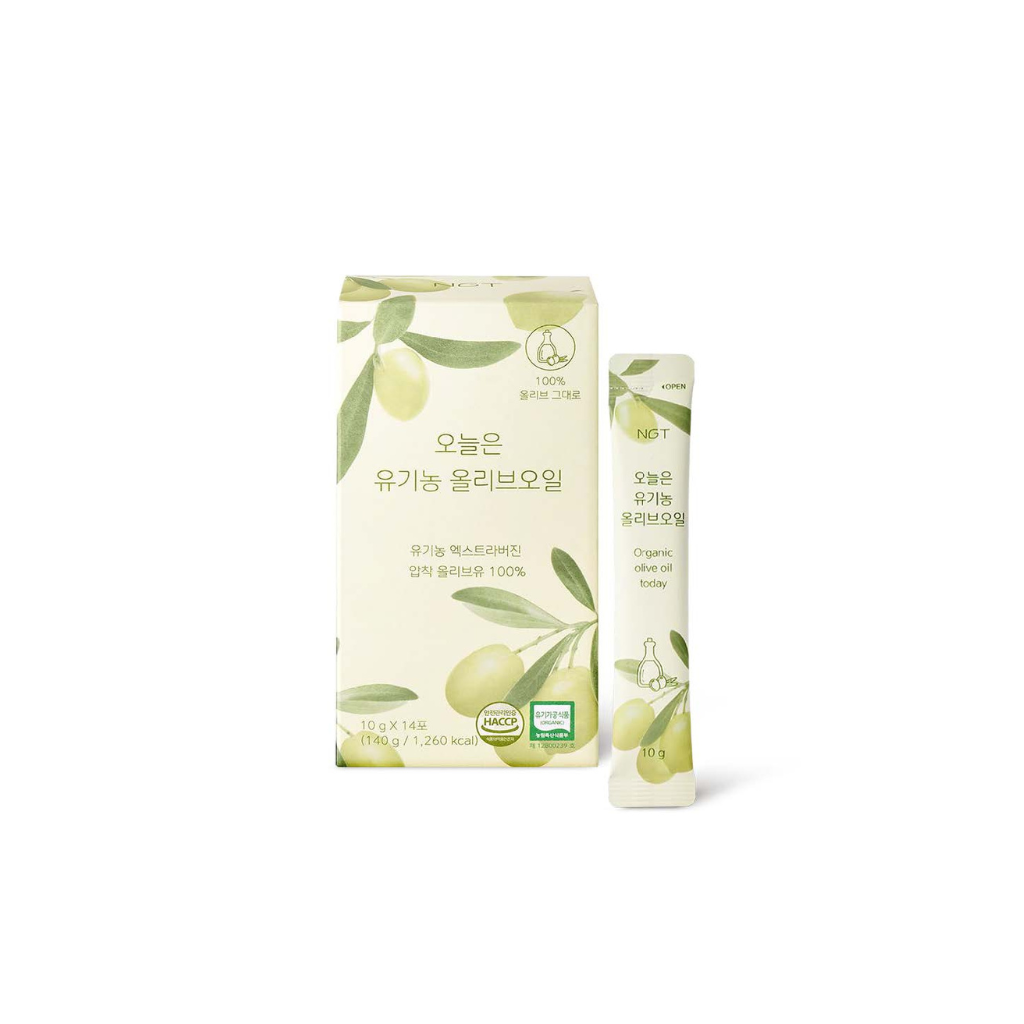 KOR-FFG0505-202 Organic Olive Oil Today今日有機橄欖油 10g*14 (A2)
