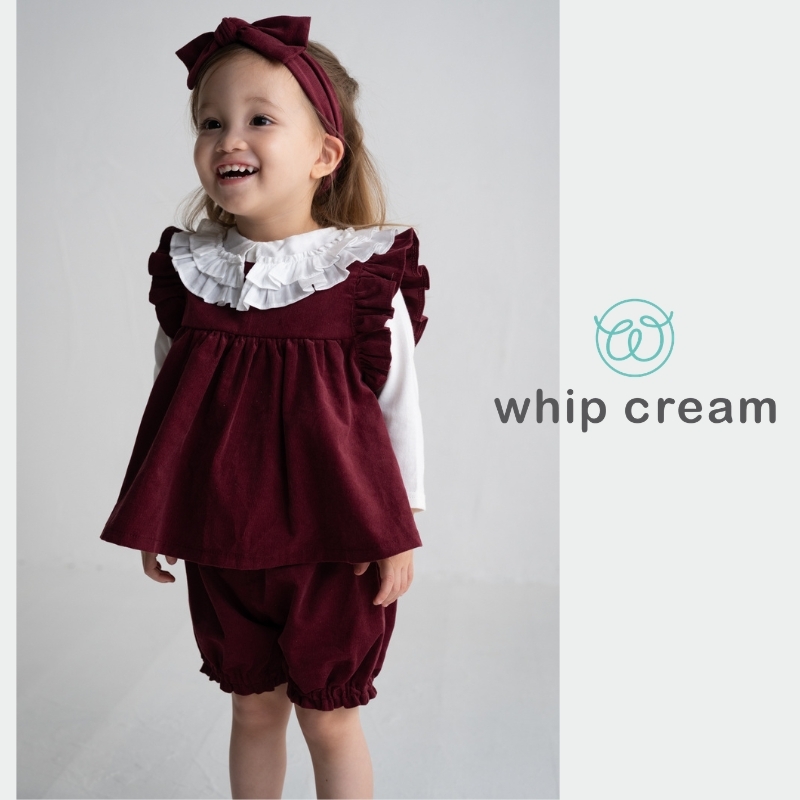 【日本 whip cream】燈芯絨寶寶套裝