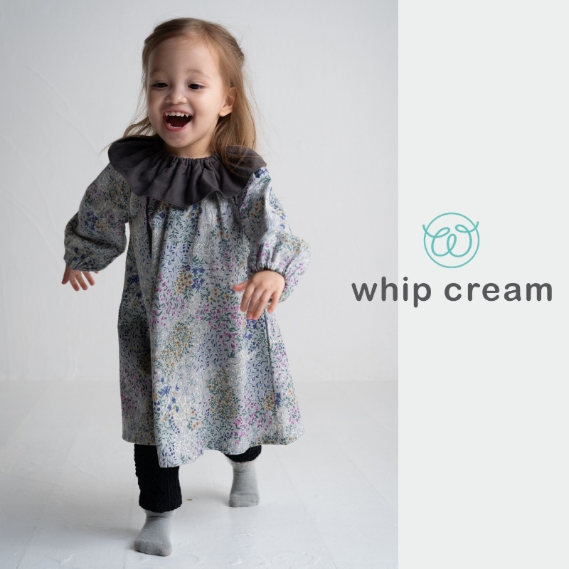 【日本whip cream】小花柄洋裝