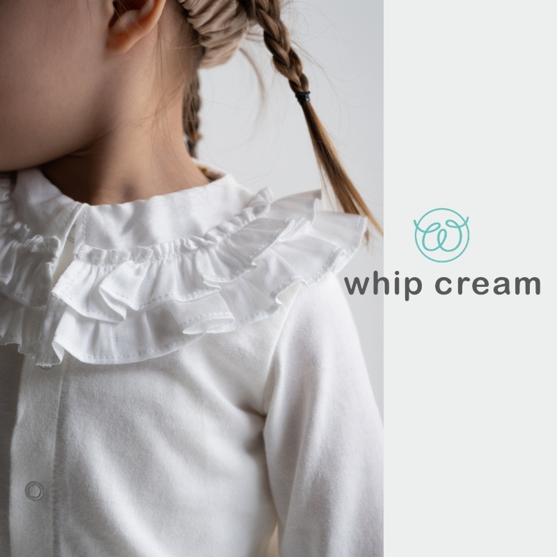 【日本 whip cream】荷葉領襯衫