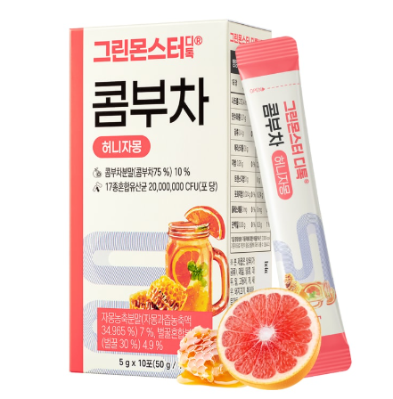 CR260504-M14 D-TOC KOMBUCHA 乳酸菌排毒廋身康普茶 - 蜂蜜西柚 5gx10ea EXP:2027.9