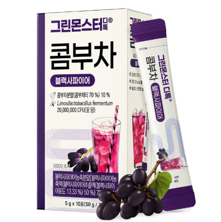 CR260504-M18 D-TOC KOMBUCHA  乳酸菌排毒廋身康普茶 - 藍寶石莆萄 5gx10ea EXP:2027.9