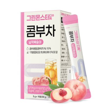 CR260504-M17 D-TOC KOMBUCHA 乳酸菌排毒廋身康普茶 - 桃 5gx10ea EXP:2027.5