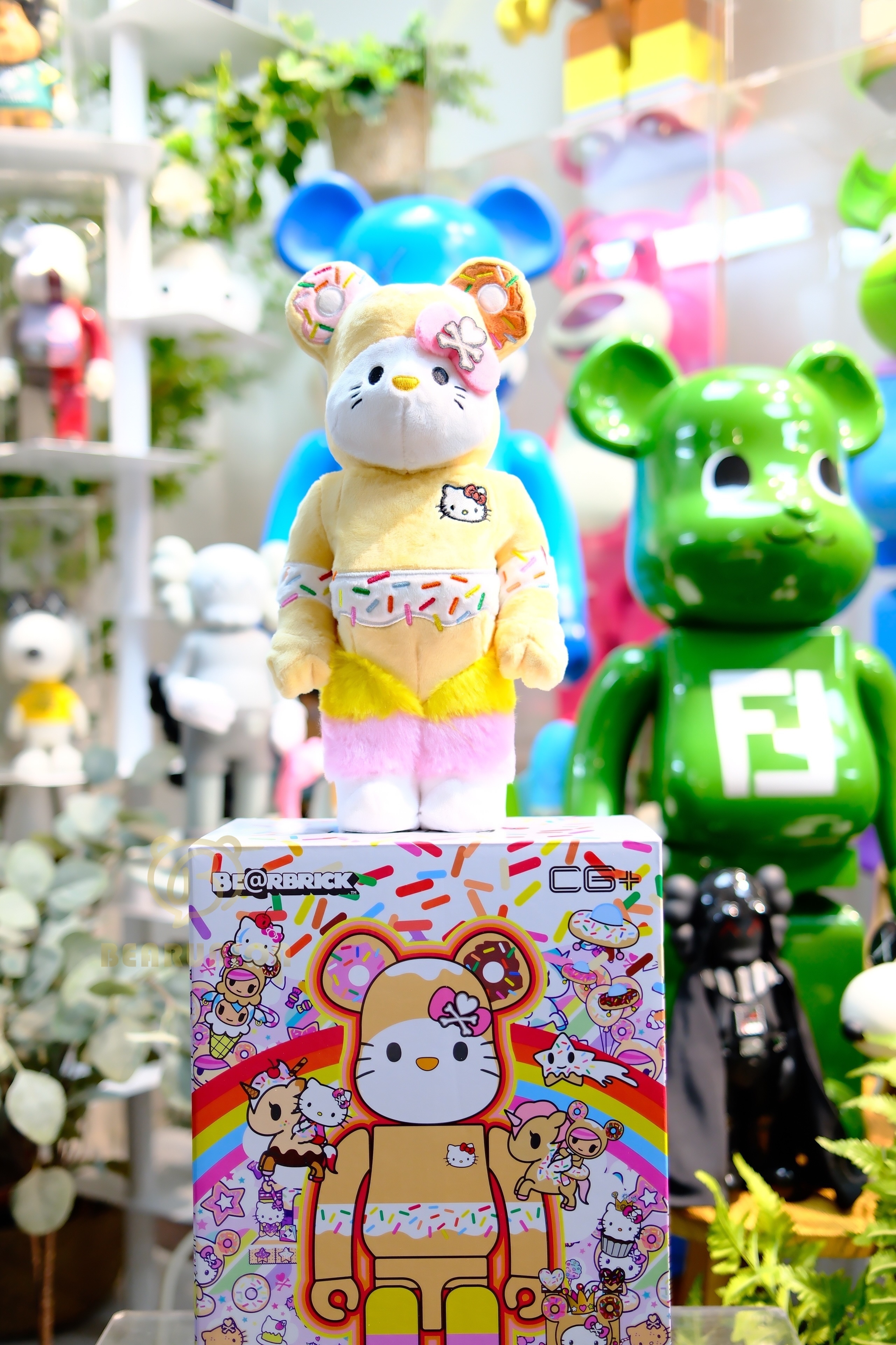 🎏預訂🎏Bearbrick 1000% 400% MEDICOM x Sanrio x Tokidoki Hello Kitty