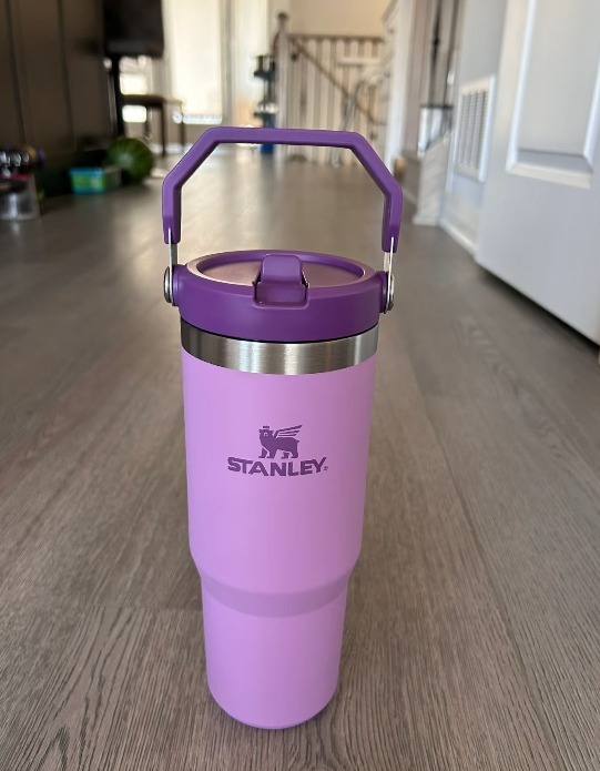 【預購】STANLEY H050405 不鏽鋼 Iceflow 翻蓋吸管杯（40oz）