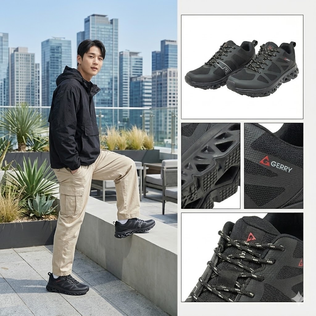 【預購】Gerry Trail H050406 男裝鞋