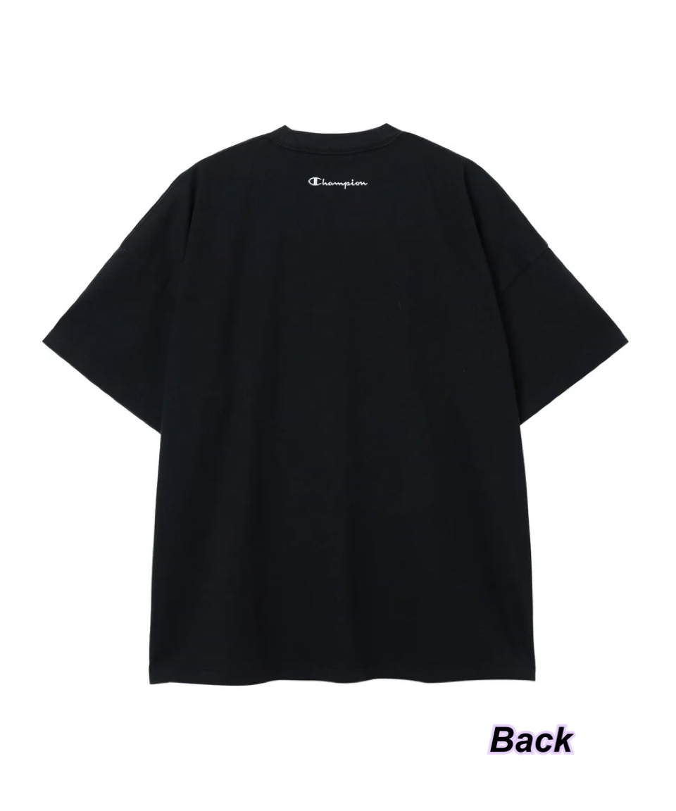 260605  X girl x Champion 前面x girl 字Tee