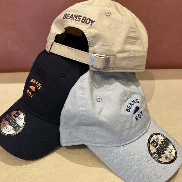 JP BEAMS BOY x NEW ERA 刺繡LOGO CAP